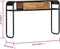 vidaXL - Wandtafel - 118x30x75 - cm - massief - mangohout