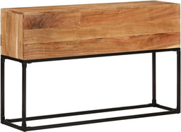 vidaXL - Wandtafel - 120x30x75 - cm - massief - acaciahout