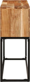 vidaXL - Wandtafel - 120x30x75 - cm - massief - acaciahout