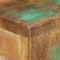 vidaXL - Wandtafel - 120x30x75 - cm - massief - gerecycled - hout