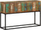 vidaXL - Wandtafel - 120x30x75 - cm - massief - gerecycled - hout