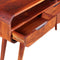 vidaXL - Wandtafel - 120x30x75 - cm - massief - sheeshamhout