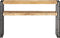 vidaXL - Wandtafel - 120x30x75 - cm - ruw - mangohout