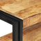 vidaXL - Wandtafel - 120x30x75 - cm - ruw - mangohout