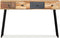 vidaXL - Wandtafel - 120x30x76 - cm - massief - gerecycled - teakhout