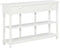vidaXL - Wandtafel - 120x30x76 - cm - MDF - wit