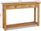 vidaXL - Wandtafel - 120x30x80 - cm - massief - teakhout