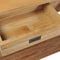 vidaXL - Wandtafel - 120x30x80 - cm - massief - teakhout