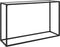 vidaXL - Wandtafel - 120x35x75 - cm - gehard - glas - transparant