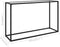 vidaXL - Wandtafel - 120x35x75 - cm - gehard - glas - transparant