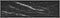 vidaXL - Wandtafel - 120x35x75 - cm - gehard - glas - zwart