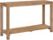 vidaXL - Wandtafel - 120x35x75 - cm - massief - teakhout