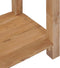 vidaXL - Wandtafel - 120x35x75 - cm - massief - teakhout