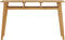 vidaXL - Wandtafel - 120x35x75 - cm - massief - teakhout