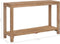 vidaXL - Wandtafel - 120x35x75 - cm - massief - teakhout