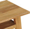 vidaXL - Wandtafel - 120x35x75 - cm - massief - teakhout