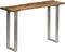 vidaXL - Wandtafel - 120x35x76 - cm - gerecycled - hout - en - staal