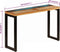 vidaXL - Wandtafel - 120x35x76 - cm - massief - gerecycled - hout - en - staal