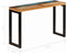 vidaXL - Wandtafel - 120x35x76 - cm - massief - gerecycled - hout - en - staal