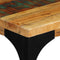 vidaXL - Wandtafel - 120x35x76 - cm - massief - gerecycled - hout