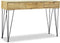 vidaXL - Wandtafel - 120x35x76 - cm - massief - teakhout
