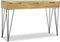 vidaXL - Wandtafel - 120x35x76 - cm - massief - teakhout