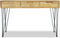 vidaXL - Wandtafel - 120x35x76 - cm - massief - teakhout