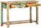 vidaXL - Wandtafel - 120x40x75 - cm - massief - gerecycled - hout