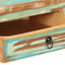 vidaXL - Wandtafel - 120x40x75 - cm - massief - gerecycled - hout