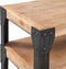 vidaXL - Wandtafel - 120x40x85 - cm - massief - acaciahout