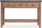 vidaXL - Wandtafel - 122x35x80 - cm - massief - vurenhout