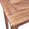 vidaXL - Wandtafel - 123x42x75 - cm - massief - mahoniehout
