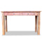vidaXL - Wandtafel - 123x42x75 - cm - massief - mahoniehout