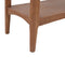 vidaXL - Wandtafel - 126x40x77,5 - cm - massief - vurenhout - bruin