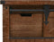 vidaXL - Wandtafel - 131x35,5x75 - cm - massief - vurenhout - bruin