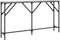 vidaXL - Wandtafel - 140x23x75 - cm - bewerkt - hout - grijs - sonoma