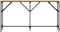 vidaXL - Wandtafel - 140x23x75 - cm - bewerkt - hout - sonoma - eikenkleurig