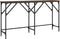 vidaXL - Wandtafel - 140x29x75 - cm - bewerkt - hout - bruin - eikenkleur