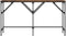 vidaXL - Wandtafel - 140x29x75 - cm - bewerkt - hout - gerookt - eikenkleurig