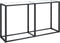 vidaXL - Wandtafel - 140x35x75,5 - cm - gehard - glas - transparant