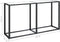 vidaXL - Wandtafel - 140x35x75,5 - cm - gehard - glas - transparant