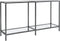 vidaXL - Wandtafel - 140x35x75,5 - cm - gehard - glas - transparant
