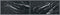 vidaXL - Wandtafel - 140x35x75,5 - cm - gehard - glas - zwart