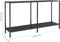vidaXL - Wandtafel - 140x35x75,5 - cm - gehard - glas - zwart