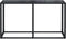vidaXL - Wandtafel - 140x35x75,5 - cm - gehard - glas - zwart