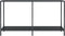 vidaXL - Wandtafel - 140x35x75,5 - cm - gehard - glas - zwart