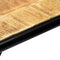 vidaXL - Wandtafel - 140x35x76 - cm - massief - ruw - mangohout