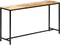 vidaXL - Wandtafel - 140x35x76 - cm - massief - ruw - mangohout