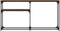 vidaXL - Wandtafel - 145x22,5x75 - cm - bewerkt - hout - bruin - eikenkleur