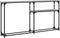 vidaXL - Wandtafel - 145x22,5x75 - cm - bewerkt - hout - grijs - sonoma - eikenkleurig